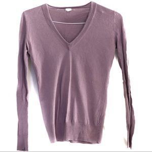 2 for $10☀️ | Plum J. Crew V neck sweater